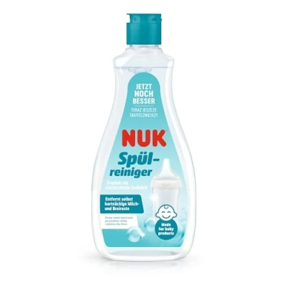 Image of NUK Baby Bottle Cleanser 500 ml Ideal for Cleaning Bottles, Teats &amp; Accessories Fragrance Free Cleaner pH Neutral 100% Recyclable