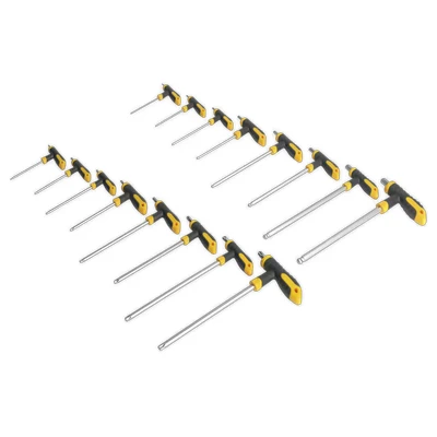 Image of Siegen T Handle TRX Star* &amp; Hex Key Set 16pc