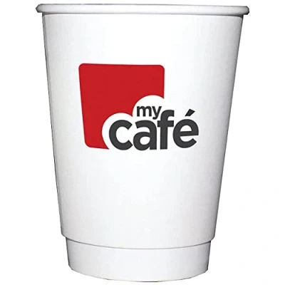 Image of Mycafe 12Oz Double Wall Hot Cups (Pack of 500) HVDWPA12V