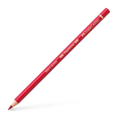 Image of Faber Castell Art &amp; Graphic Polychromos Colour Pencil, (126), Permanent Carmine, For Art, Craft, Drawing, Sketching, Home, School, University, Colouring