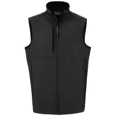Image of Craghoppers Mens Expert Basecamp Softshell Body Warmer (Black) Size 3XL
