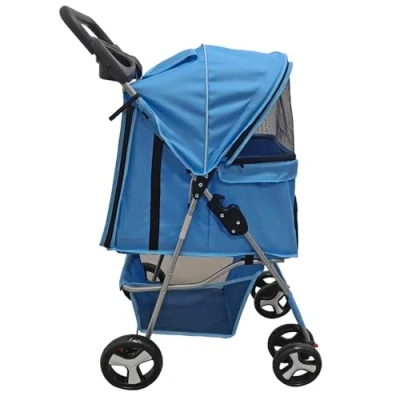 Image of Pet Stroller (Blue)