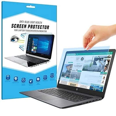 Image of FiiMoo Removable 15.6 inch Laptop Anti Blue Screen Protector, Glare Filter Film Eye Protection Light Blocking Protector for 15.6&quot; Display 16:9