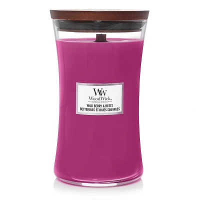 Image of WoodWick Scented Candle Large Wild Berry &amp; Beets 18 cm / ø 10