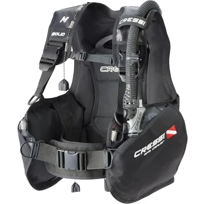 Image of Cressi Solid Dive Center Edition Buoyancy Compensator Black, 2X Small