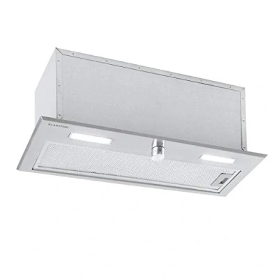 Image of Klarstein Simplica Fan Module Built In Hood Wide, Exhaust Air Output: 400m3 / h, Recirculation Mode Possible, Rotary Knob, 3 Levels, LED Lighting: 2 x 1.5 W, Extractor Hood, Stainless Steel, 70cm