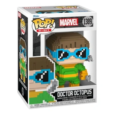 Image of Funko Pop! Marvel: 8 Bit Doctor Octopus Doc Ock Marvel Comics Collectable Vinyl Figure Gift Idea Official Merchandise Toys for Kids &amp; Adults Comic Books Fans