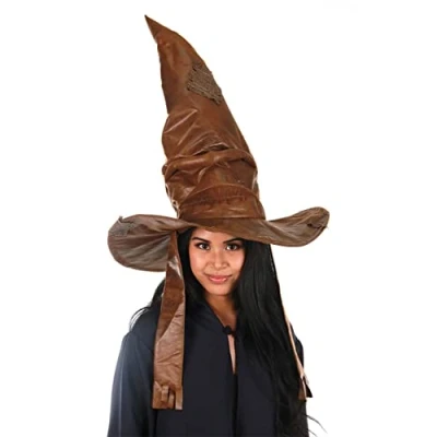 Image of Elope Deluxe Plush Sorting Hat Standard Brown