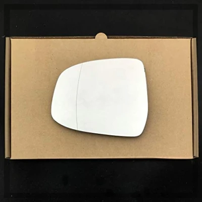 Image of Fits Ford Focus 2012 to 2017 Convex Wing Mirror Glass LEFT HAND ( UK Passenger Side )