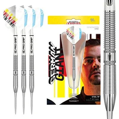 Image of Target Darts Gabriel Clemens 23G 90% Tungsten Steel Tip Set, Silver