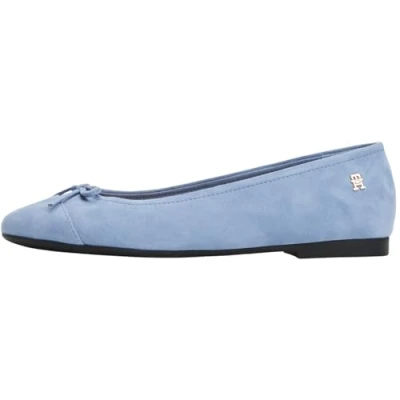 Image of Tommy Hilfiger Ballet pumps, Women&#039;s, Size: 6, Brisk blue shoes