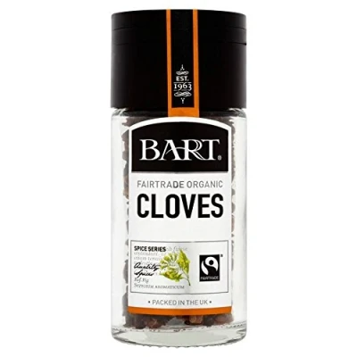 Image of Bart Organic Fairtrade Whole Cloves (30g) Pack of 2