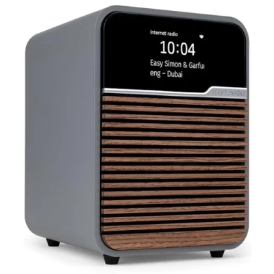 Image of Ruark R1S Premium DAB DAB+ FM Bluetooth USB Digital Radio Mid Grey