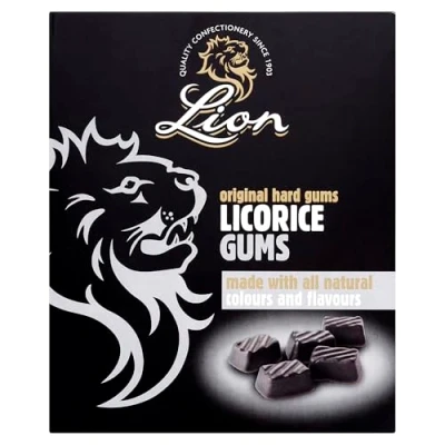 Image of Lion Liquorice Gums 2kg Box