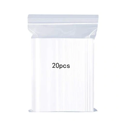 Image of Resealable Clear Plastic Bags, Sealed Bag, Storage Press Seal Thickening and Durable, Apply to Craft Supplies, Kosmetische, Clothing ect. 11.8x15.7&quot;(30x40cm) 20PCS