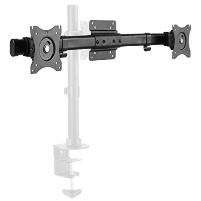 Image of RICOO VESA Adapter plate CZ0012 Extension kit For 2 monitors with 17 27 Inch Tilt Swivel Bracket 75x75 &amp; 100x100 Monitor Stand Desk Mount Wall Steel black