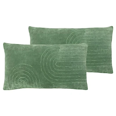 Image of furn. Mangata Feather Filled Cushions Twin Pack,30 x 60cm