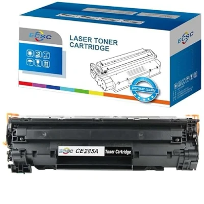 Image of ECSC Compatible Toner Cartridge CE285A Fits For HP LaserJet Pro M1132 MFP M1212nf M1214nfh M1217nfw P1100 P1102 P1102w P1104 P1104w (Black, 1 Pack)