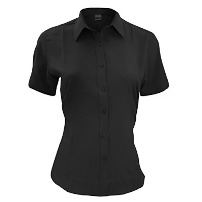 Image of Henbury HB596 women&#039;s Shirt in Black