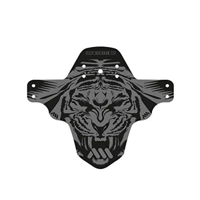 Image of All Mountain Style Unisex AMSMG1TGGY Mudguard Protects You and Your Bike from The Waste Dirt! Grey/Tiger, XL