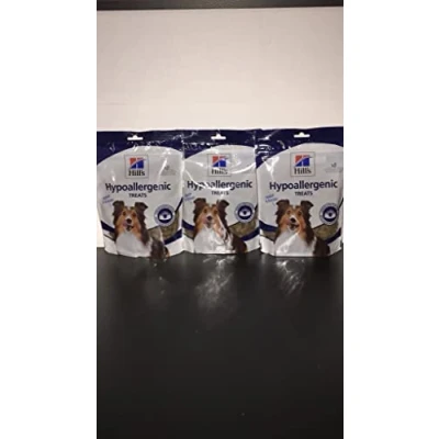 Image of Hills Prescription Diet Canine Allergies or Intolerances Food for Dogs Hypoallergenic Biscuits 3 x 220 g