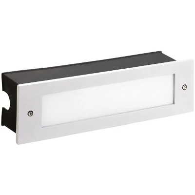 Image of Micenas Outdoor LED Recessed Wall Light White 29.8cm 1140lm 3000K IP65