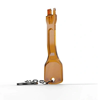 Image of LINDY RJ45 Port Blocker Key, Orange