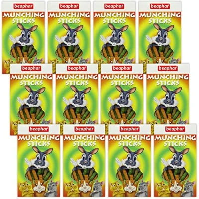 Image of Beaphar Munching Sticks for Small Animals 150 g (Pack of 12)