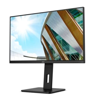 Image of AOC U32P2 32 Inch 4K Monitor, 60Hz, 4ms, VA , USB Hub, Height Adjust, Flicker Free, Speakers (3840x2160 @ 350cd/m², HDMI 2.0 x 2, DisplayPort 1.2 1 / 3.2 4)