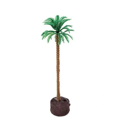 Image of Melody Jane Dolls House Coconut Palm Tree Miniature Garden Scene Accessory Medium 6&quot; 15 cm