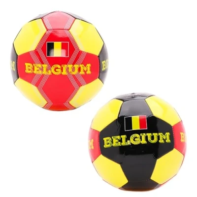 Image of Toyland® Belgium Country Themed Football (8lbs/Size 5) Euros &amp; World Cup Outdoor Toys 14 Styles Available (Belgium)