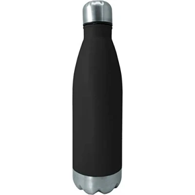 Image of NERTHUS FIH 643 Stainless Steel Bottle 29 x 7,5 cm Black