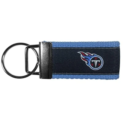 Image of Siskiyou Sports NFL Tennessee Titans Woven Key Chain, One Size, Team Colors