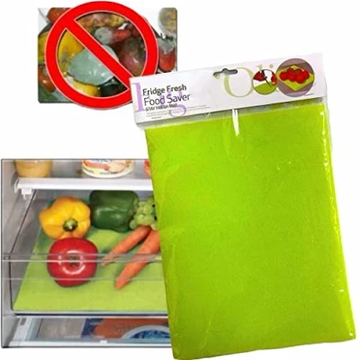Image of Kitchen Fridge Drawer Food Fresh Saver Liner MAT Fruit Salad Veggies Washable
