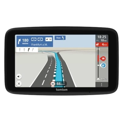 Image of TomTom Car Sat Nav GO Classic 2nd (6 inch, with Traffic information, speed cam alert trial, Europe Map updates included, via WiFi, Moving Lane Guidance, integrated reversible mount)