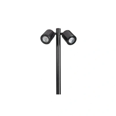 Image of Low Voltage LED Twin Pole Spike Light Black 3000K Collingwood