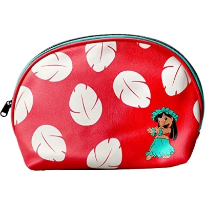 Image of Disney Half Moon Bay Lilo and Stitch Cosmetic Bag Makeup Portable Travel Gifts