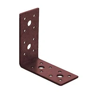 Image of BPC Fixings Dual Coated Angle Bracket 10 Piece Set, 90 mm Length x Width 40 Height