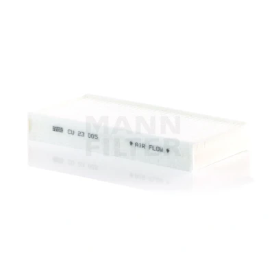 Image of 64116823724, 64116823725, 64116823726, 64119321875, 64119321876 Pollen Filter MANN CU 23 005 2 Particulate 232mm 116mm 32mm