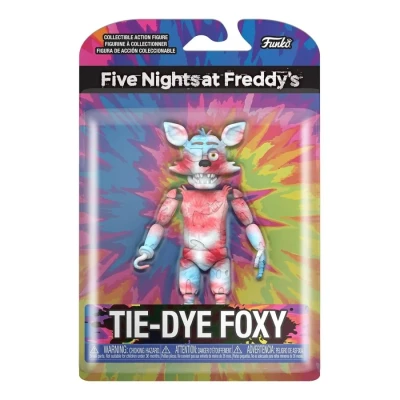 Image of Funko Action Figure 5&quot;: Five Nights At Freddy&#039;s (FNAF) TieDye Foxy Collectable Toy Gift Idea Official Merchandise for Boys, Girls, Kids &amp; Adults