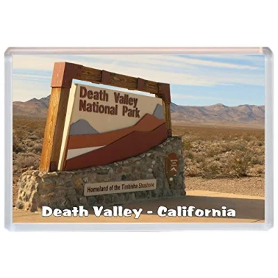 Image of Death Valley California USA Jumbo Fridge Magnet/Magnets BBSM1278