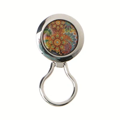 Image of YO HAPPY Magnetic Metal Eyeglass Badge Holder Eyewear Sunglasses Safety Brooch