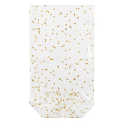 Image of HEKU Ground Bag with Stars transparent, 235x140x55mm