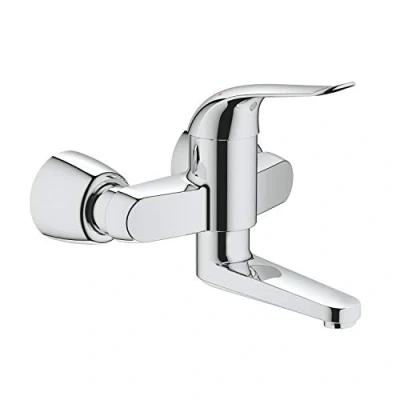 Image of GROHE Euroeco Special Relaunch Basin Mixer 1/2&quot; Chrome 32771000