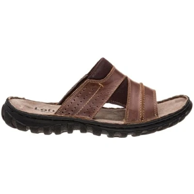 Image of Lotus Mens Cole Sandals Tan Leather Size UK 7
