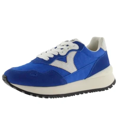 Image of Victoria VIENTO NYLON SERRAJE women&#039;s Shoes (Trainers) in Blue
