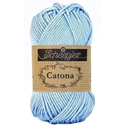 Image of Scheepjes Catona 173 Bluebell Yarn 1x25g