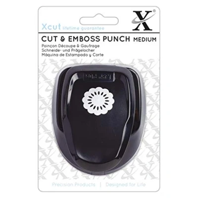 Image of XCUT Cut &amp; Emboss Punch Medium Flower