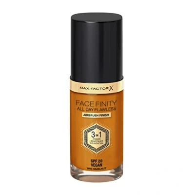 Image of Max Factor Facefinity 3 in 1 All Day Flawless Foundation SPF 20, 95 Hazelnut, 30 ml