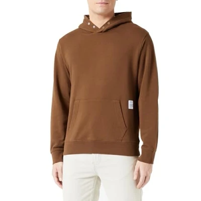Image of REPLAY Adult M6702A.000.23650P Hooded Sweatshirt, Sandal Wood 442, XS